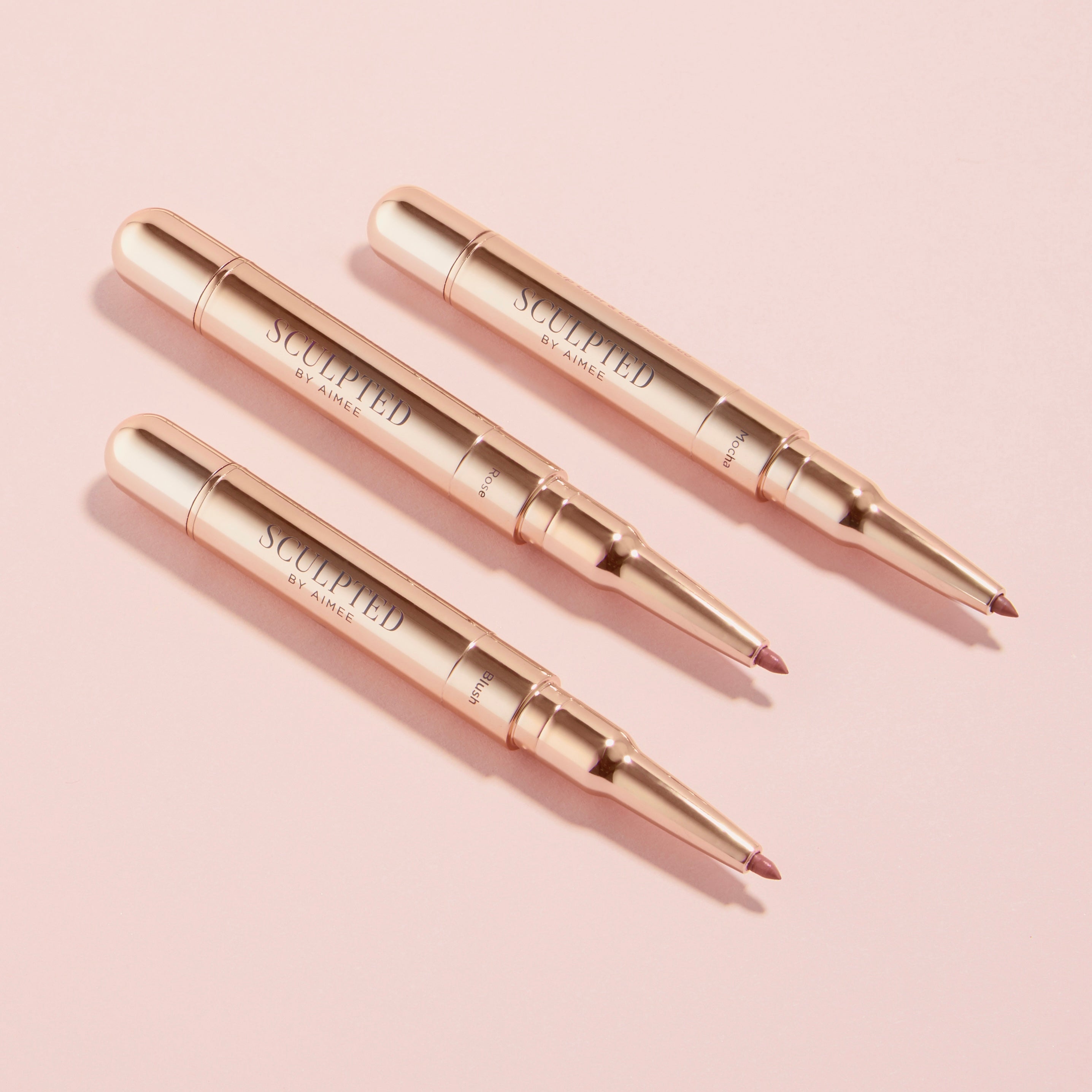 Sculpted Line and Shine Lip Liner and Gloss Rose