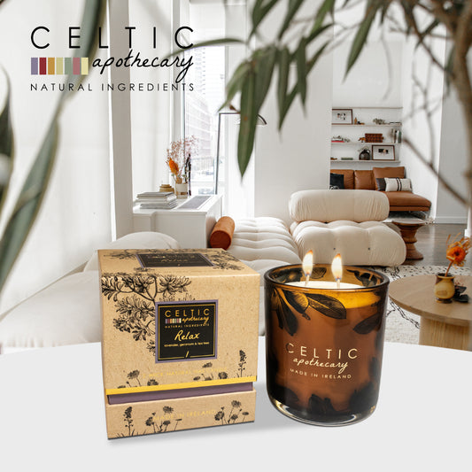 Celtic Candle Apothecary Relax 2 Wick Candle