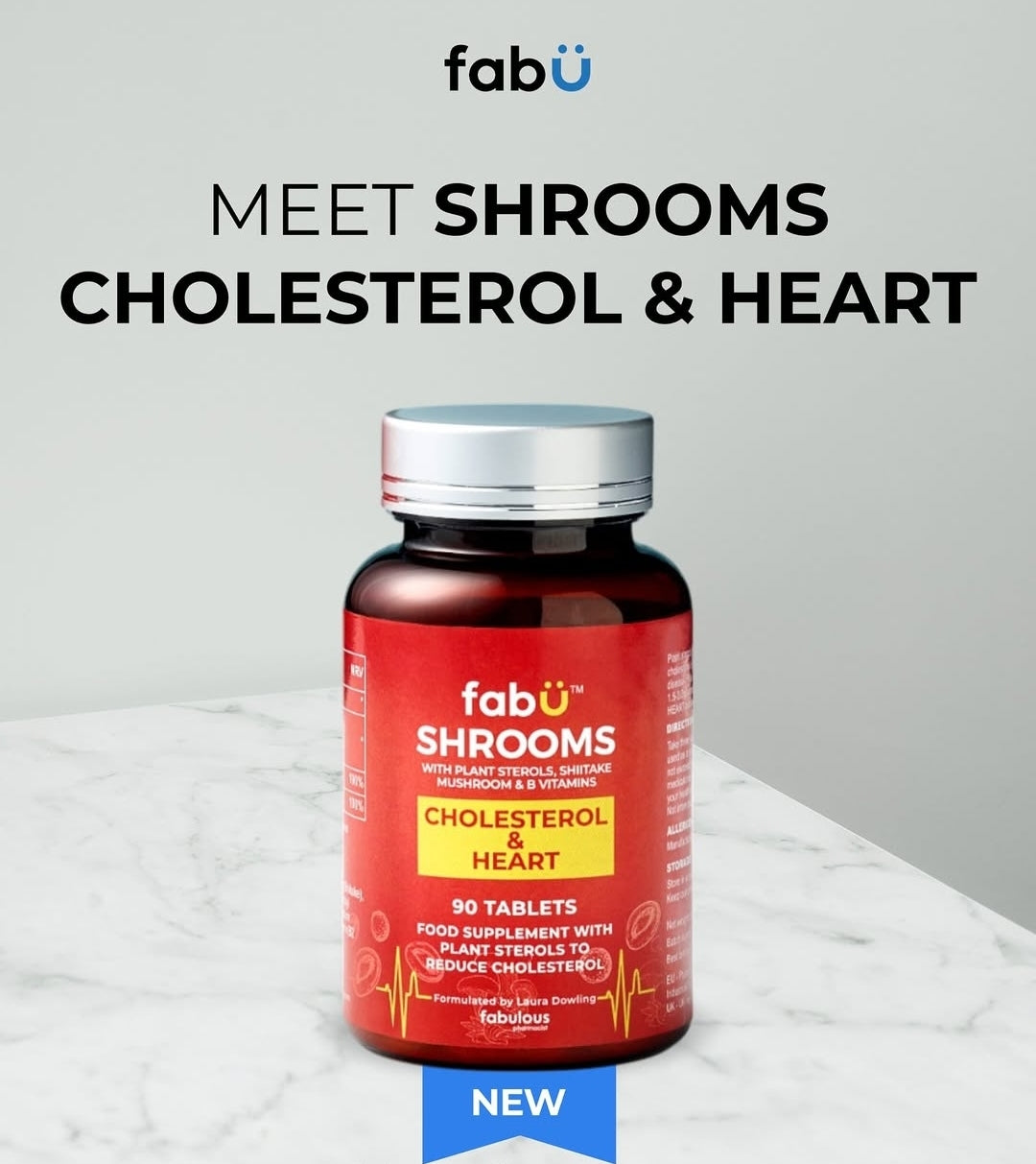 FabÜ Cholesterol and Heart 90 tablets