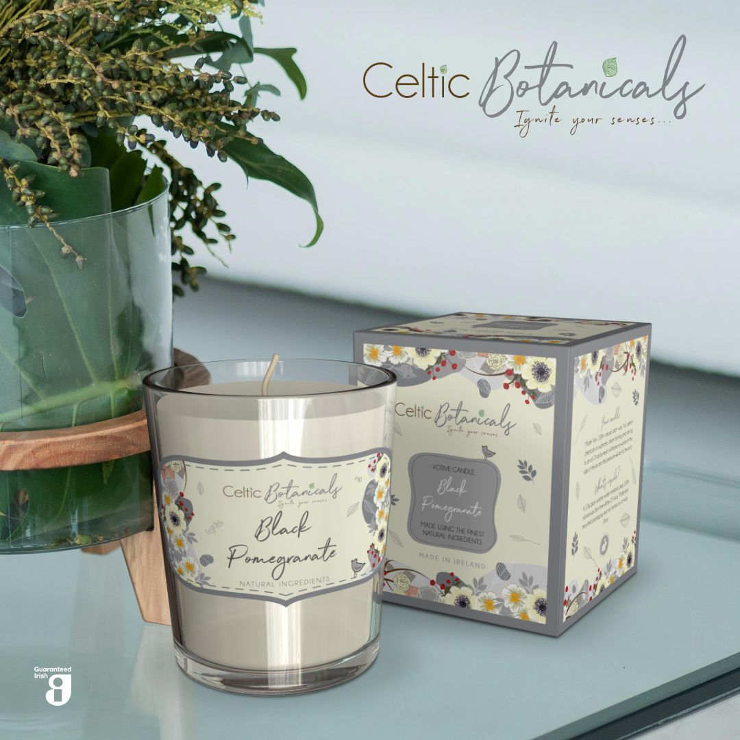 Celtic Candles Black Pomegranate Tumbler