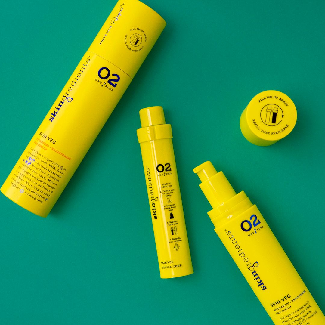 Skingredients Skin Veg Hydrating + Brightening Pre-Serum 02 (free cleanse off mitt with purchase)