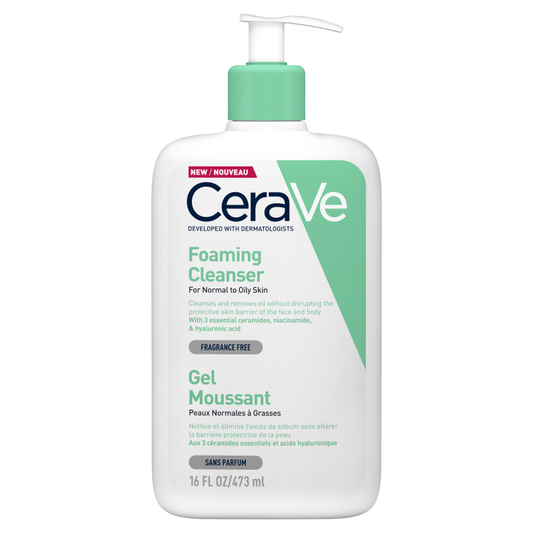 Cerave Foaming Cleanser Normal to Oily Skin 473ml