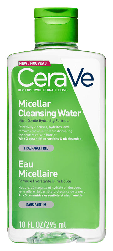 CERAVE Micellar Cleansing Water –