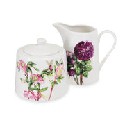 Tipperary Crystal Botanical Studio Cream and Sugar Bowl