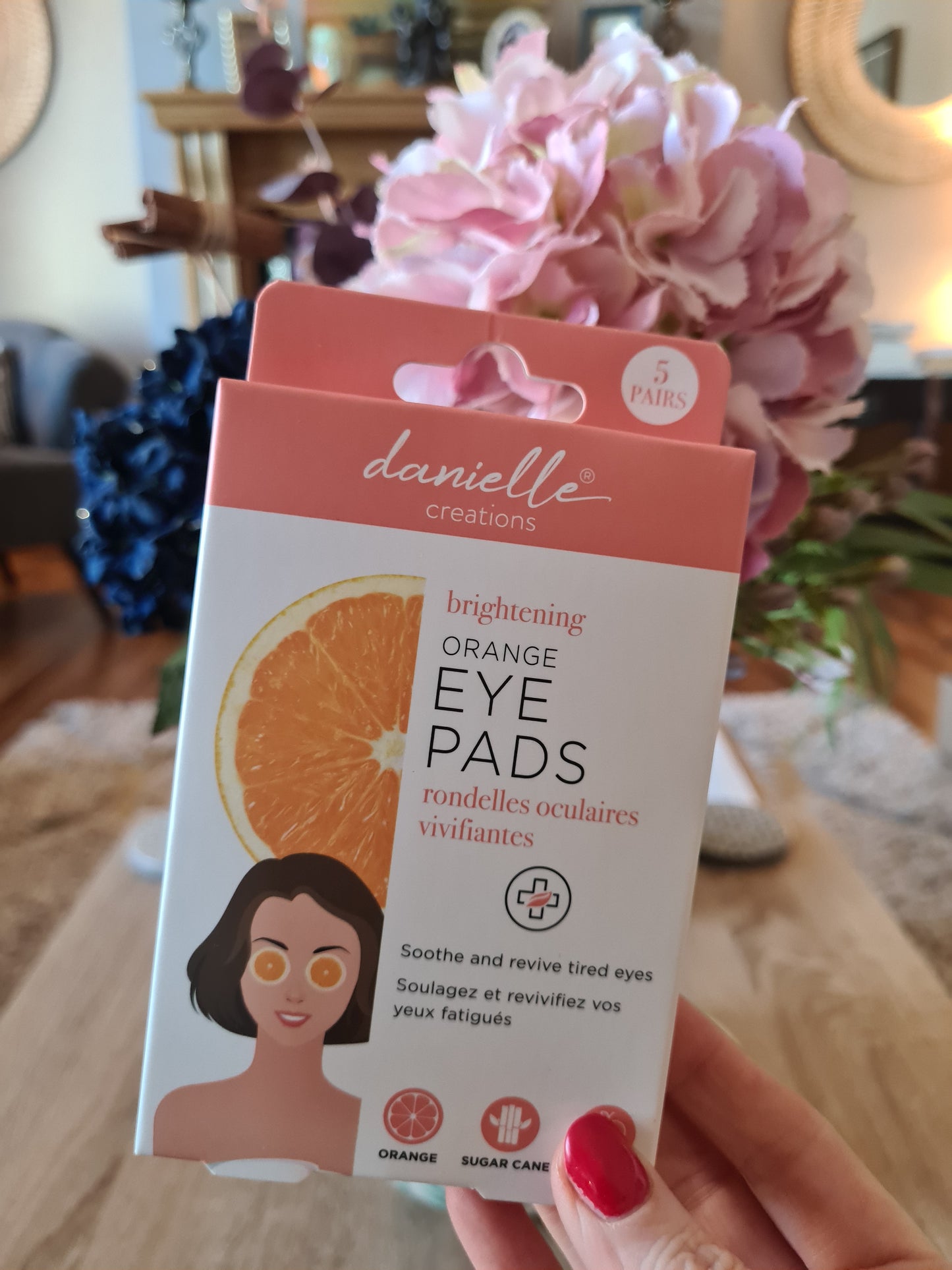 Brightening Orange Eye Pads