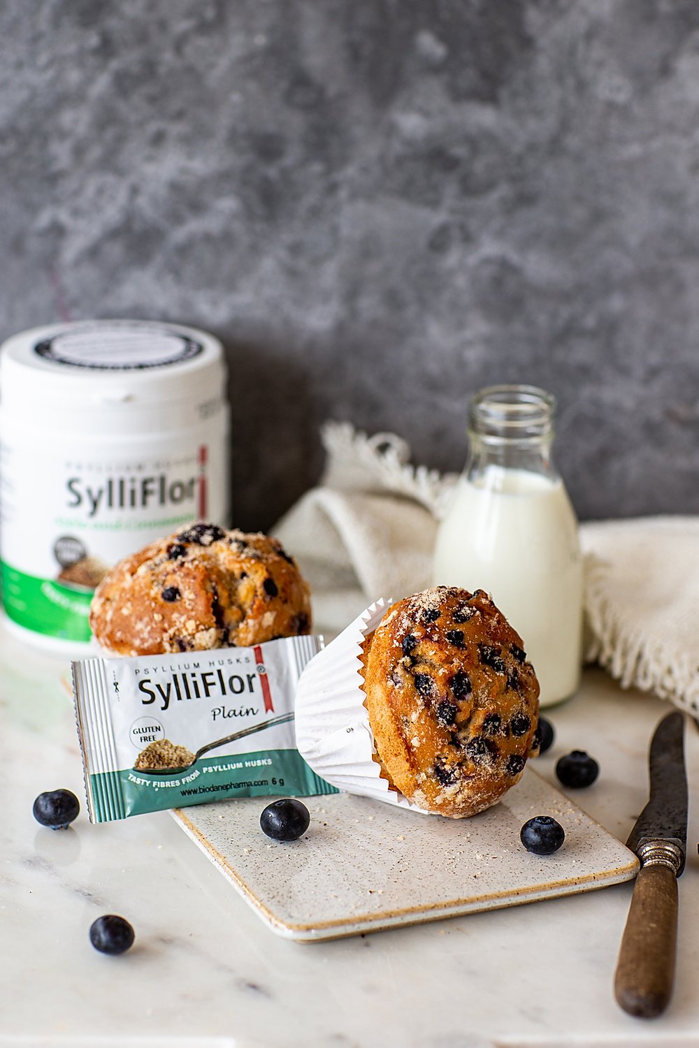 Sylliflor Apple and Cinnamon Psyllium Husks 200g tube