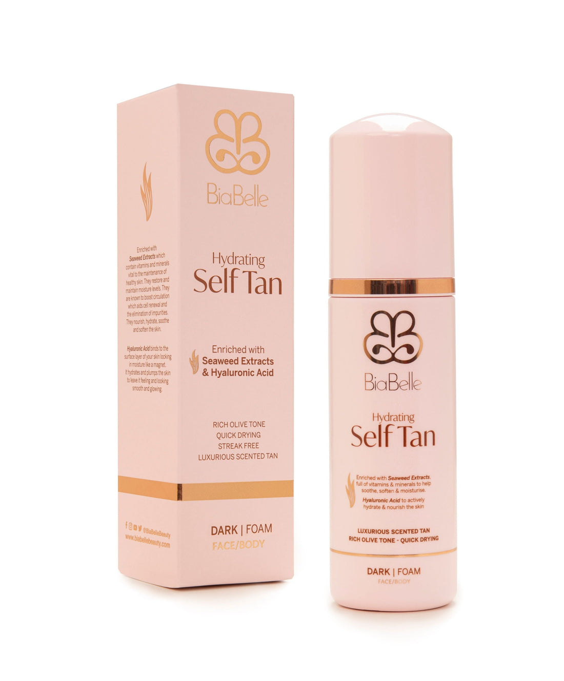 Biabelle Hydrating Self Tan  Face/Body Dark 150ml