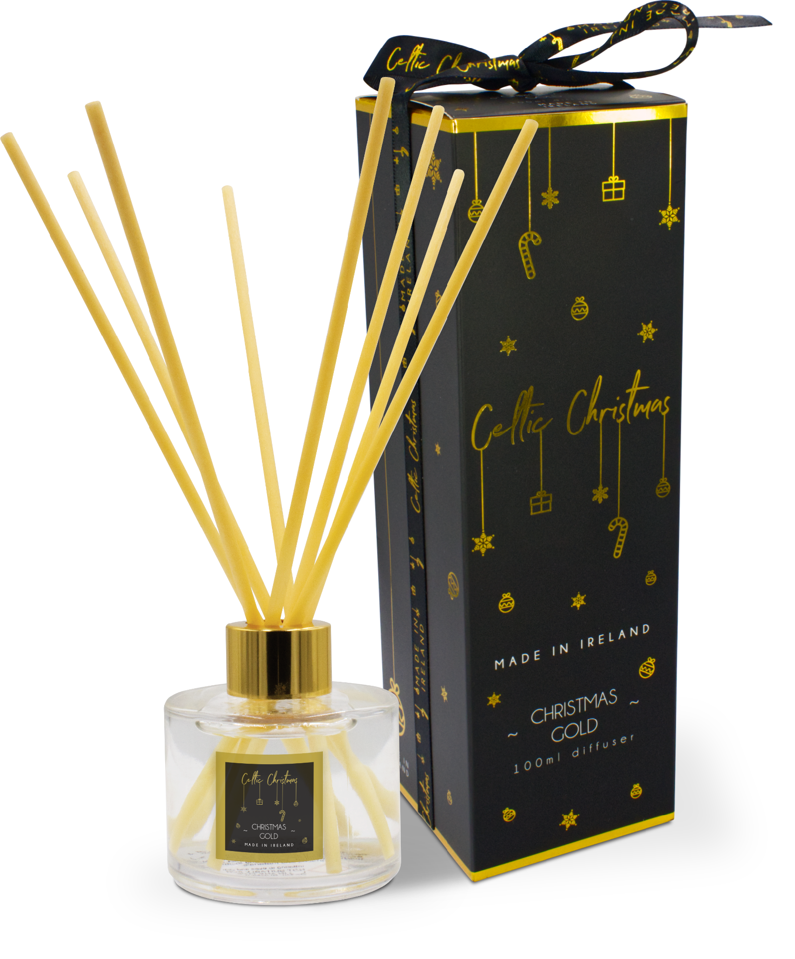 Celtic Candles Christmas Gold Diffuser 100ml