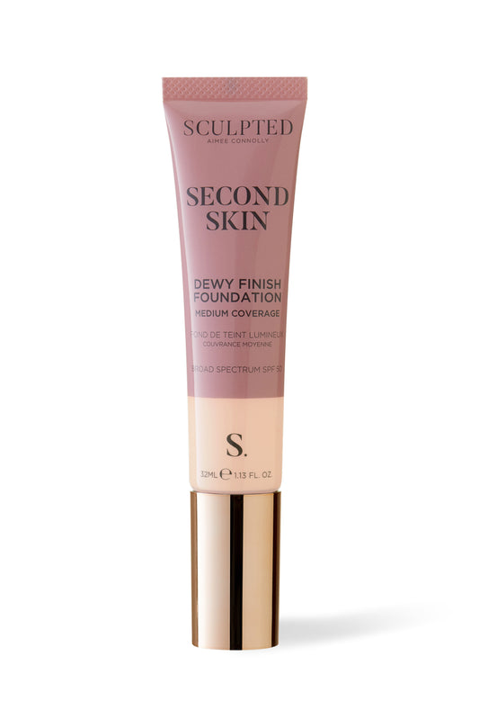 Second Skin Dewy Foundation Medium Coverage Medium Plus 4.5