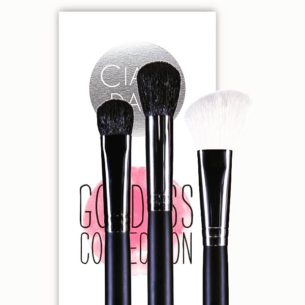 Ciara Daly Goddess Collection. 3 cheek brushes – Melvin Pharmacy Ltd