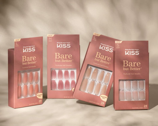 Kiss Bare but Better Nails - Nudie - Short and Square Shape