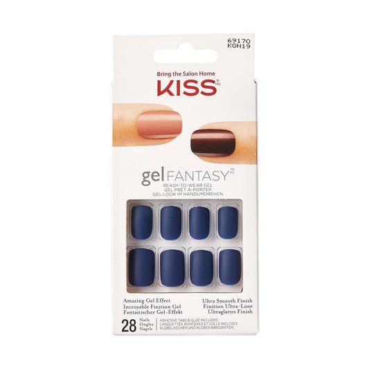 Kiss Gel Fantasy Matt Blue