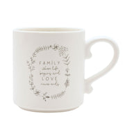 Moments Mug with words inside - Family.