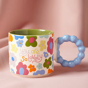 Raspberry Blossom 'Your so lovely Mug'
