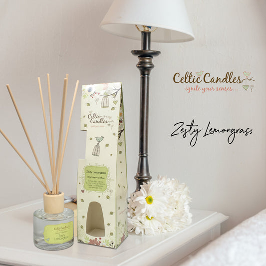 Celtic Candle Zesty Lemongrass Diffuser