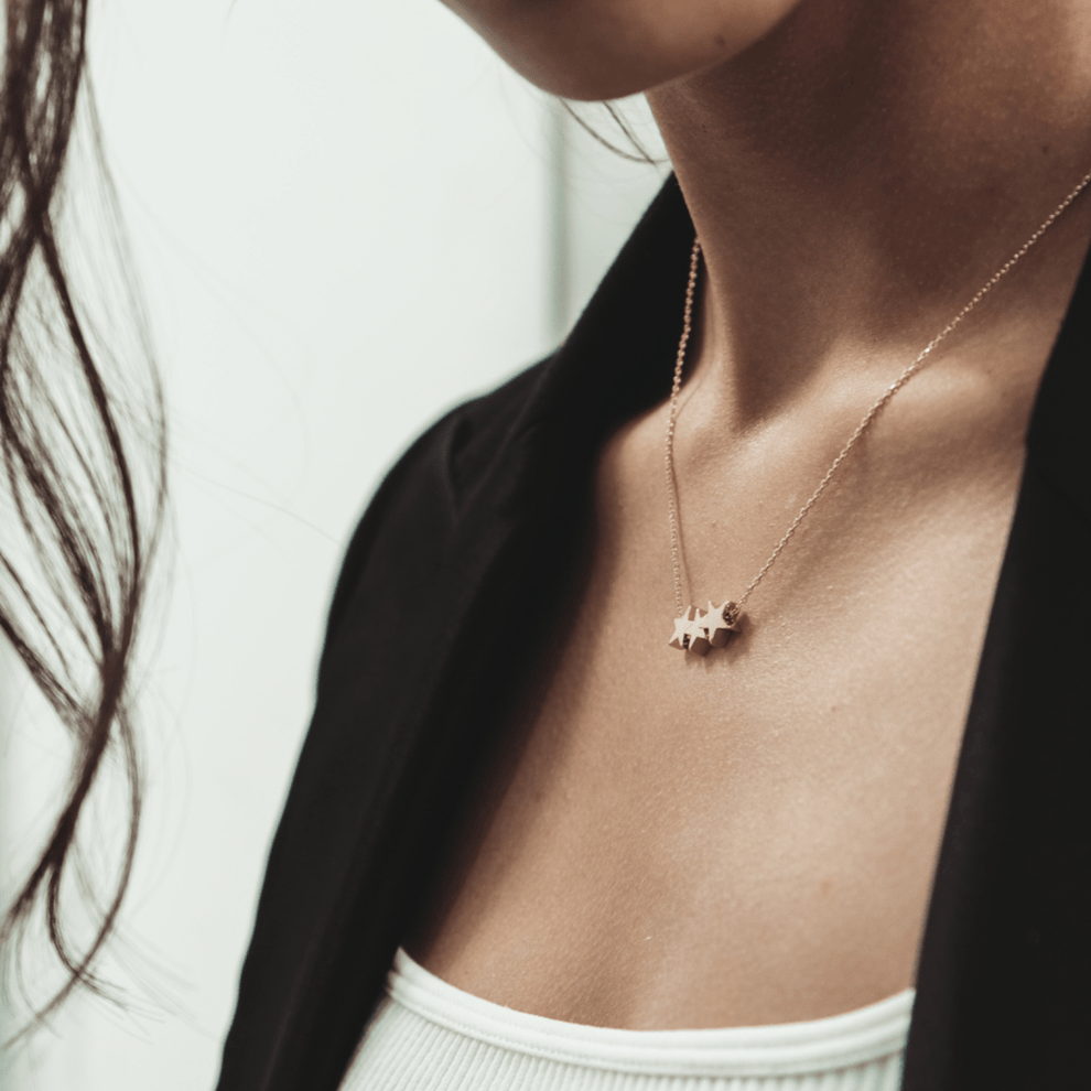 Betty & Biddy Trio Star bracelet Gold