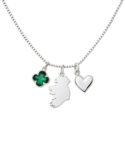 Betty & Biddy Éire Silver Charm Necklace