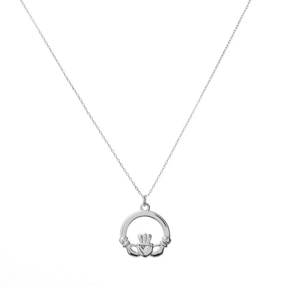 Betty & Biddy The Claddagh Necklace Silver