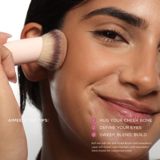 Sculpted by Aimee Creme Luxe Bronzer Medium