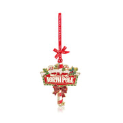 Tipperary Crystal Sparkle North Pole Decoration. New for 2026