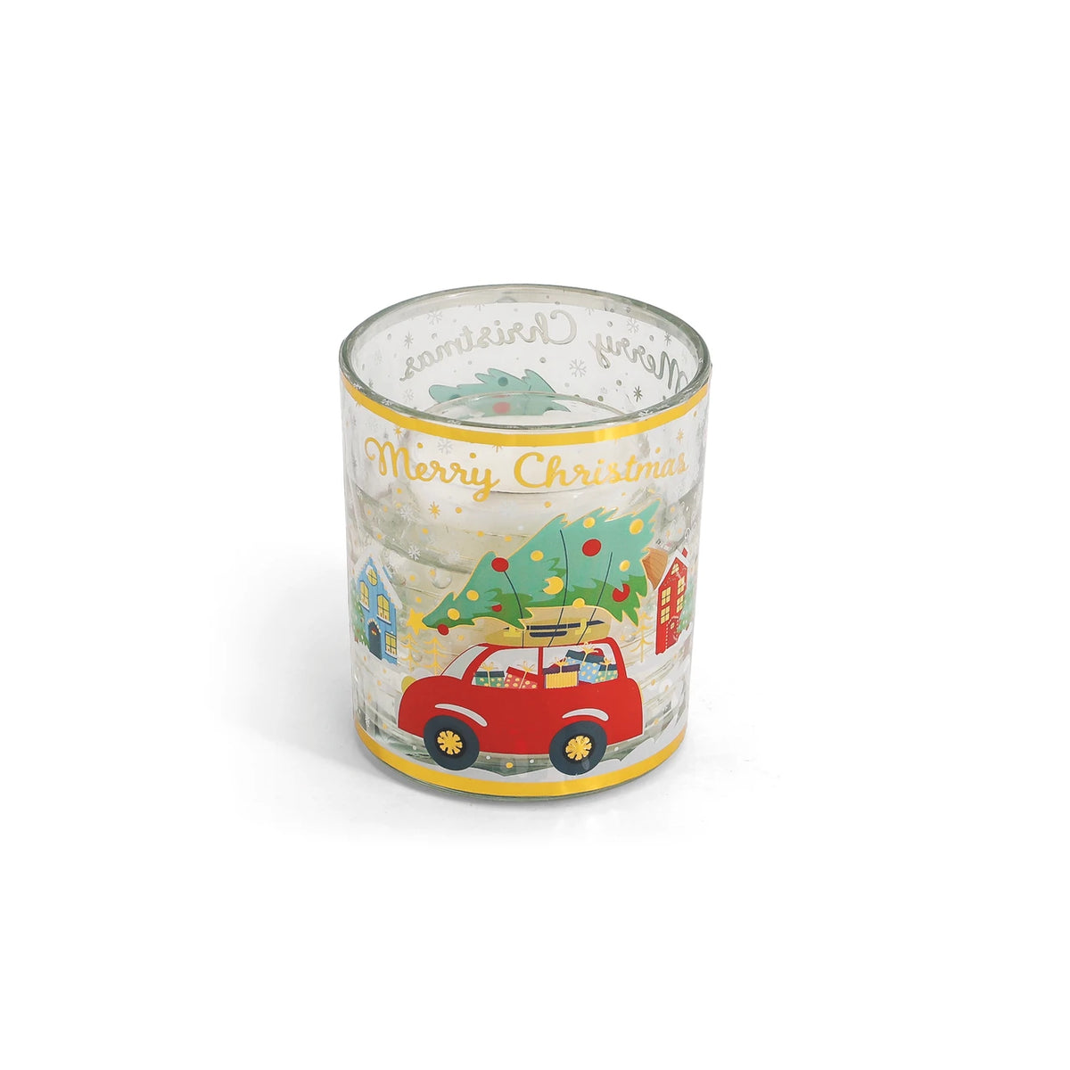 Tipperary Crystal LED Driving Home for Christmas Candle