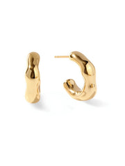 Betty & Biddy Hammered Hoops