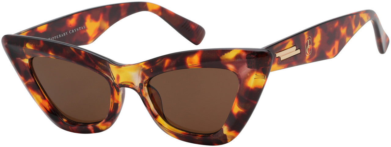 Tipperary Crystal Elba Sunglasses Tortoise Shell