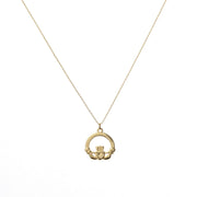 Betty and Biddy Gold Claddgh Necklace