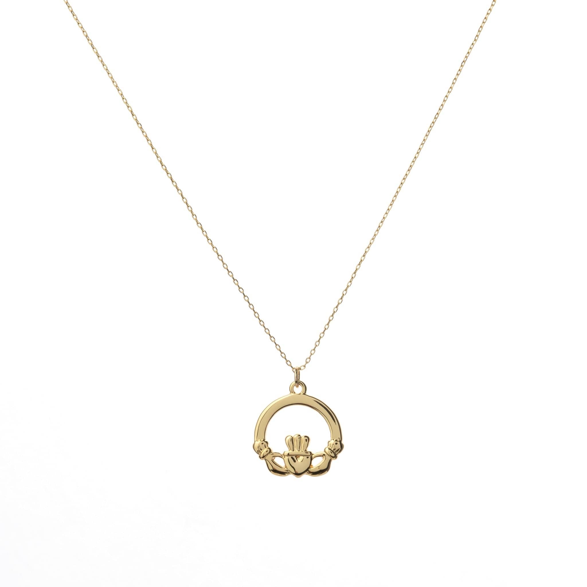 Betty and Biddy Gold Claddgh Necklace