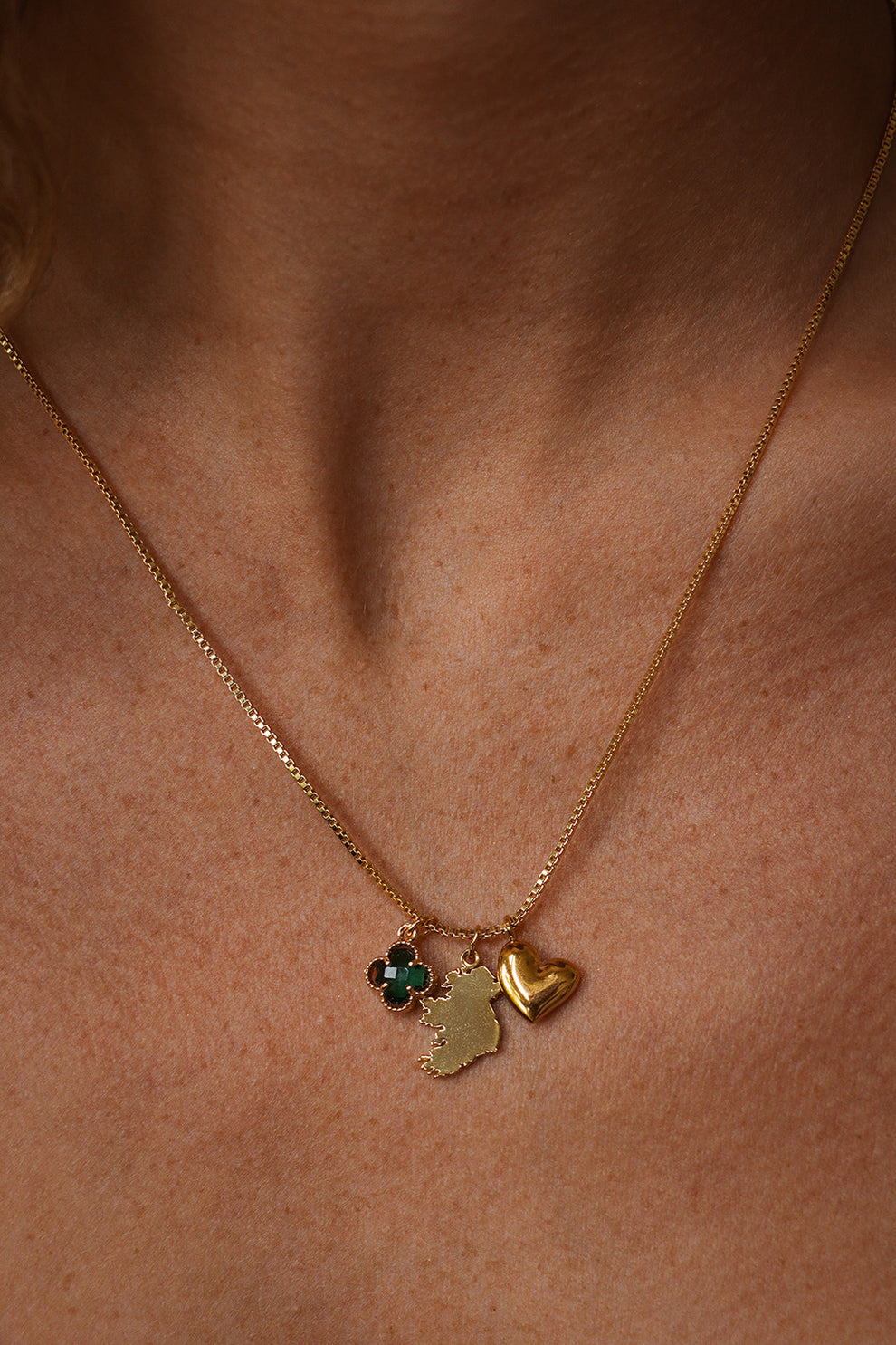 Betty & Biddy Eire Charm Necklace