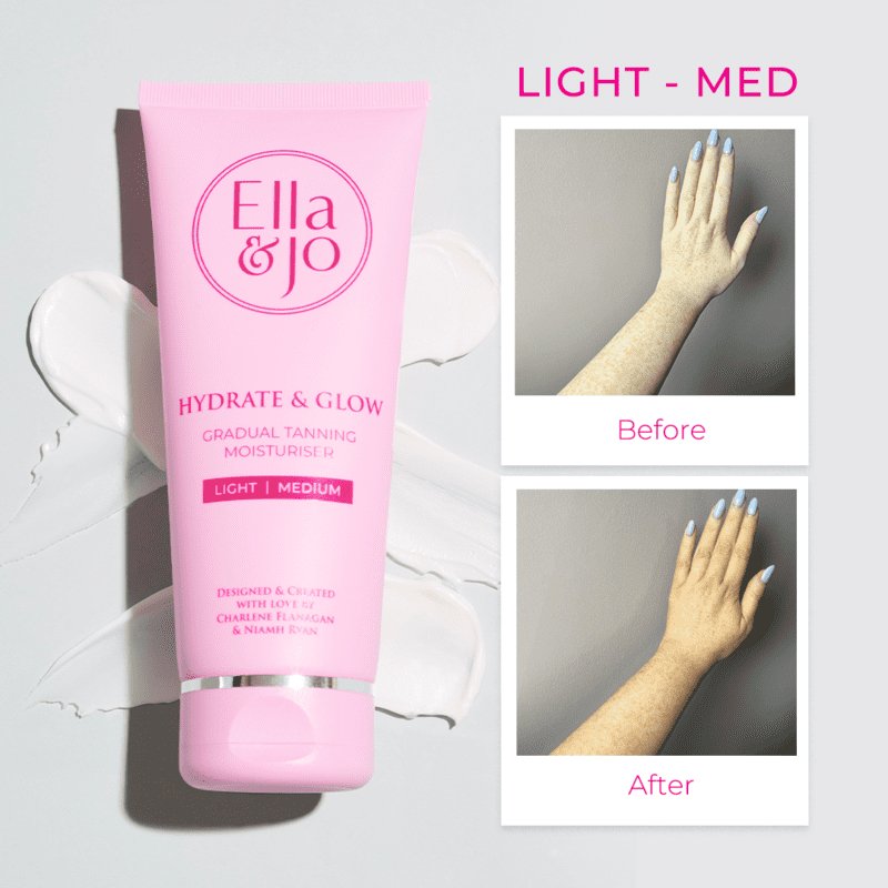Ella and Jo Hydrate and Glow Gradual Tan Light to Medium 200ml