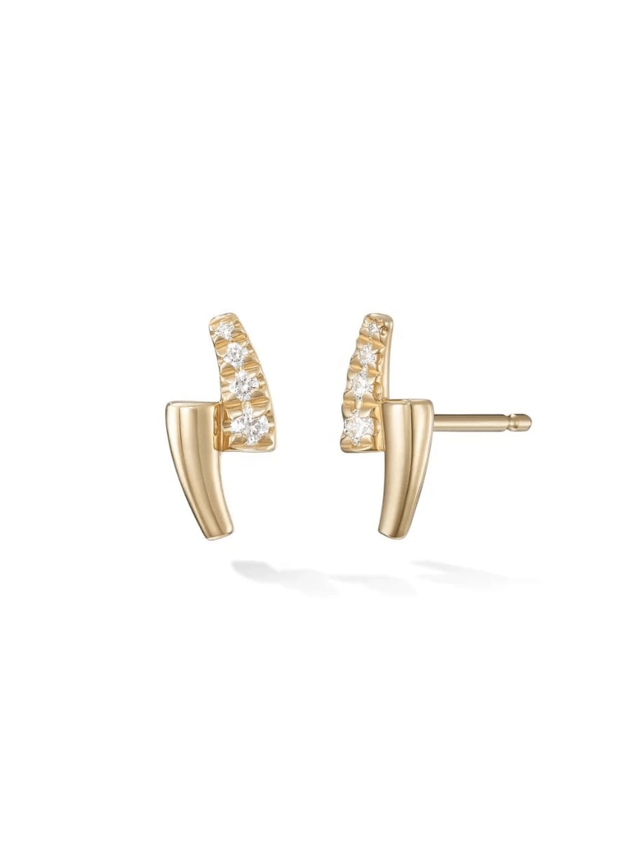 Betty & Biddy Bubble Bolt Stud Earrings