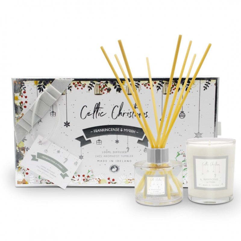 Celtic Candle Mini Gift Set Frankincense and Myrrh