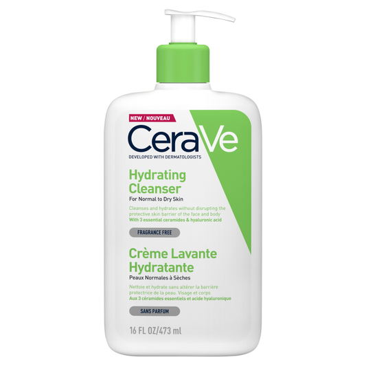 Cerave Hydrating Cleanser for Normal to Dry Skin 473ml